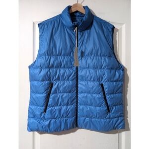 Outerknown | Men's Meridian Puffer Vest In Victory Blue